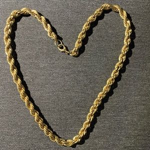 Rope chain necklace